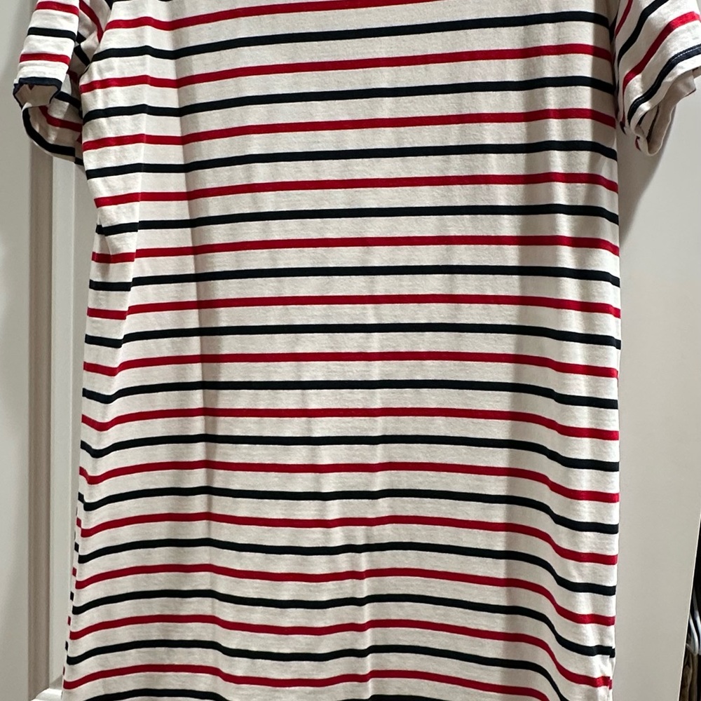 Pomander Place: Striped T-Shirt in Red, Blue, and White